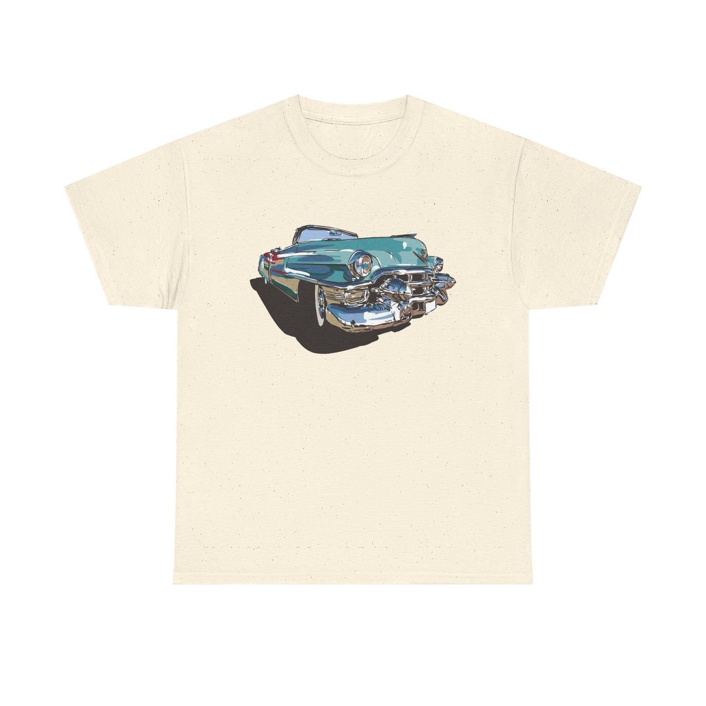 50's Caddy Retro Classic Cars Graphic T Shirt NEW Unisex Heavy Cotton Tee