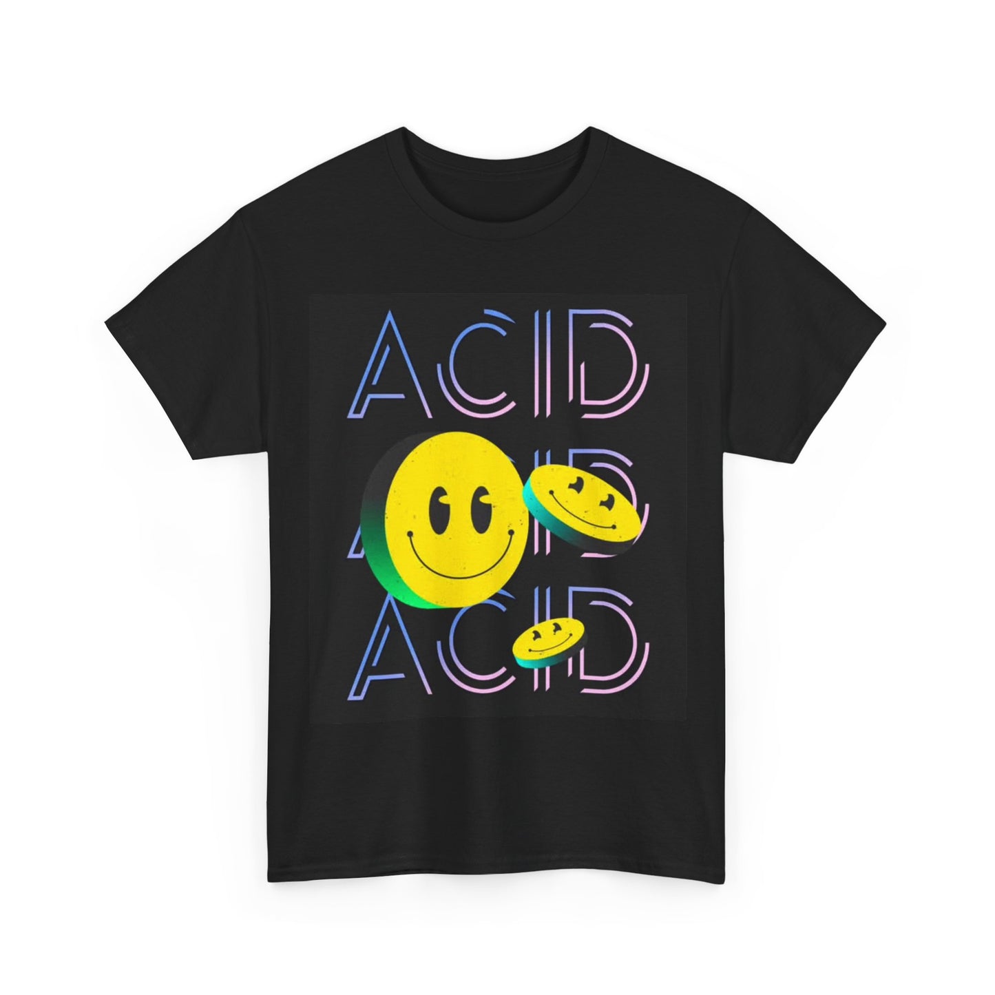 EDM House Music T-shirt Techno Rave Trippy Art Graphics Unisex Heavy Cotton Tee9