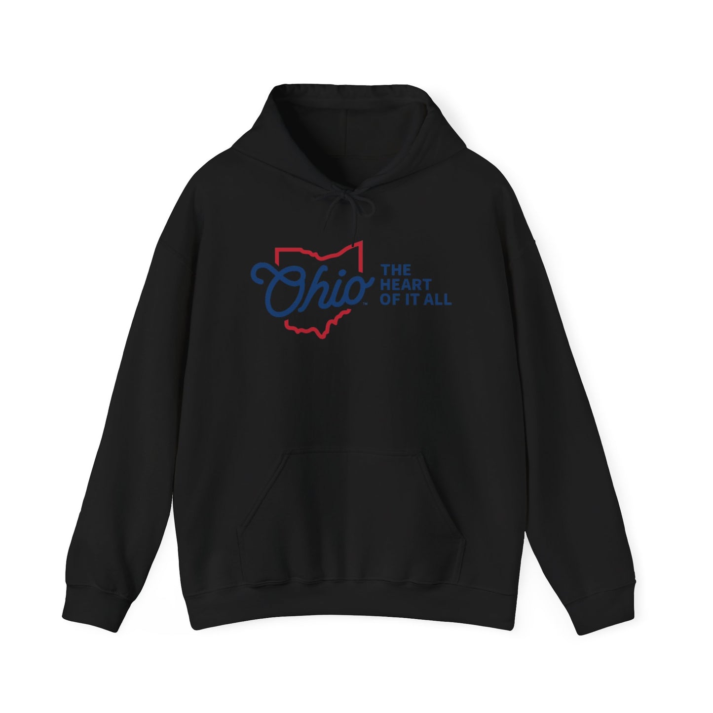 Ohio State Hoodie The Heart Of It All Unisex Heavy Blend™ Hooded Sweatshirt