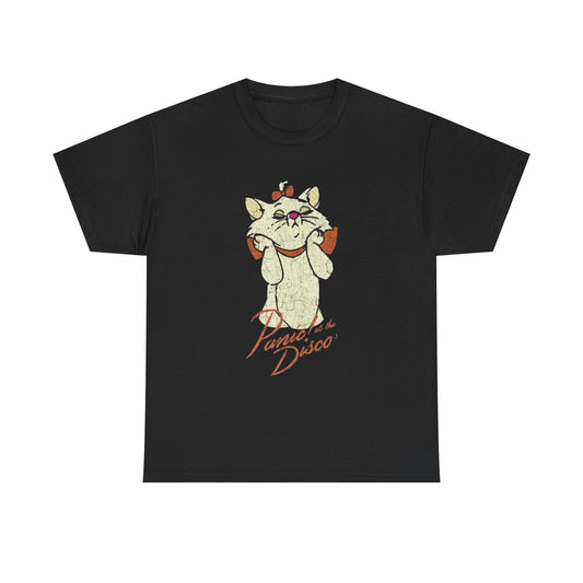 T-shirt vintage cat kitten graphic art punk Heavy Cotton Tee