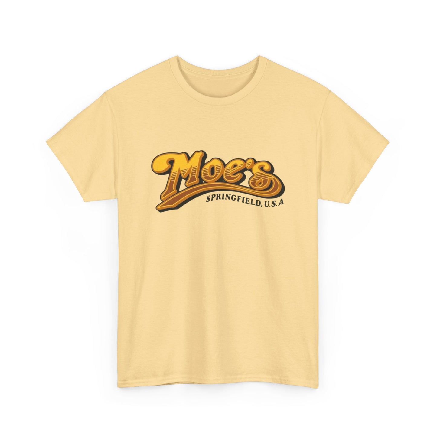 Moe's Bar Funny Graphic T Shirt NEW Heavy Cotton Tee