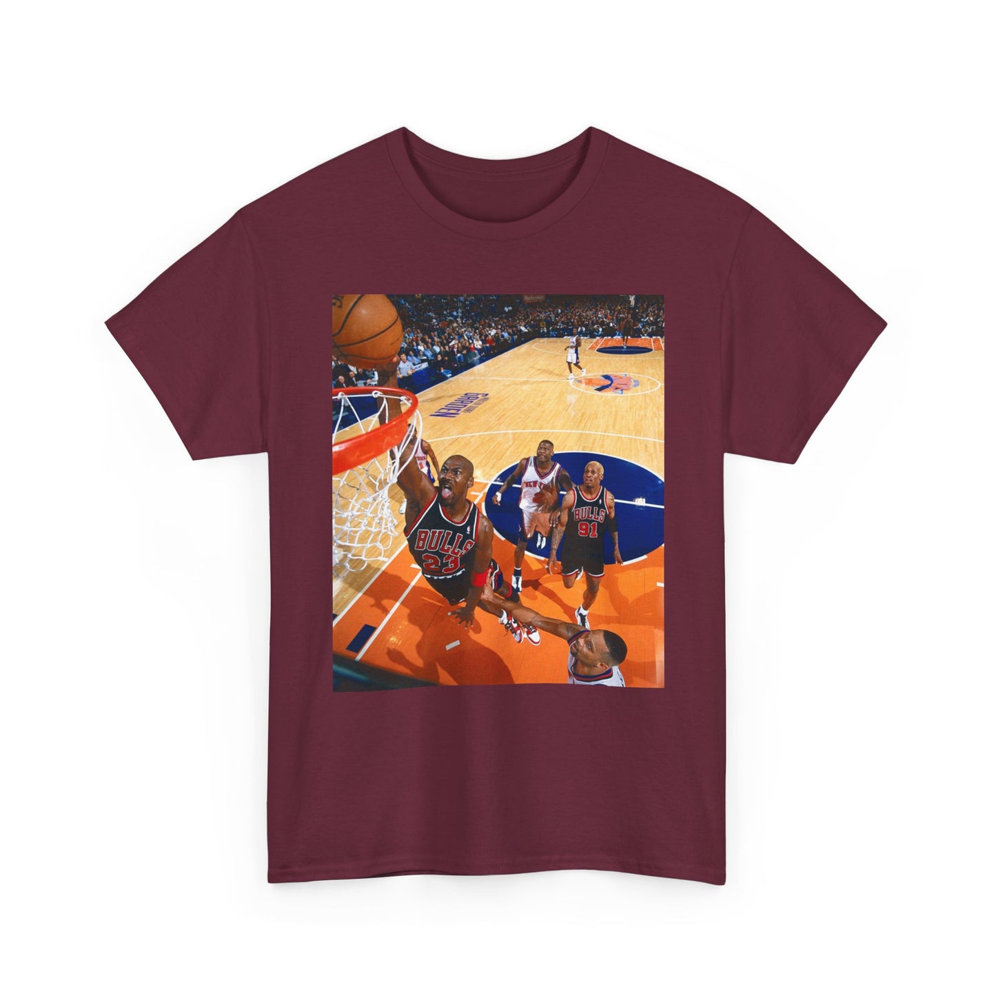 Michael Jordan Vintage Graphic Dunk T Shirt Retro Unisex Heavy Cotton Tee