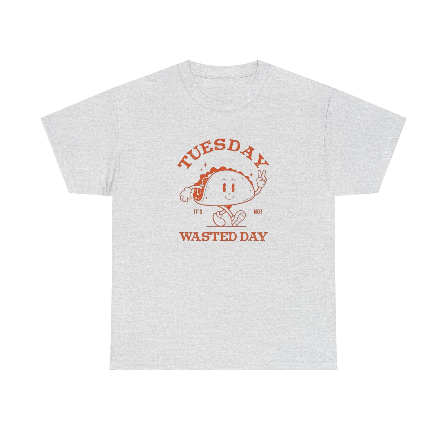 Taco Tuesday Funny Graphic T Shirt Unisex Heavy Cotton Tee