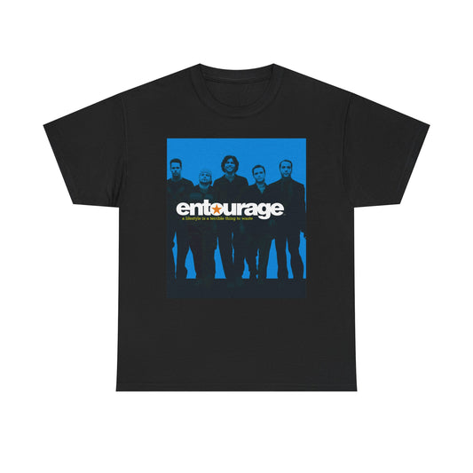 Entourage Graphic T Shirt Retro Tv Series Comedy LA Unisex Heavy Cotton Tee