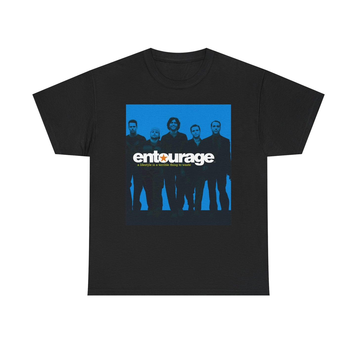 Entourage Graphic T Shirt Retro Tv Series Comedy LA Unisex Heavy Cotton Tee