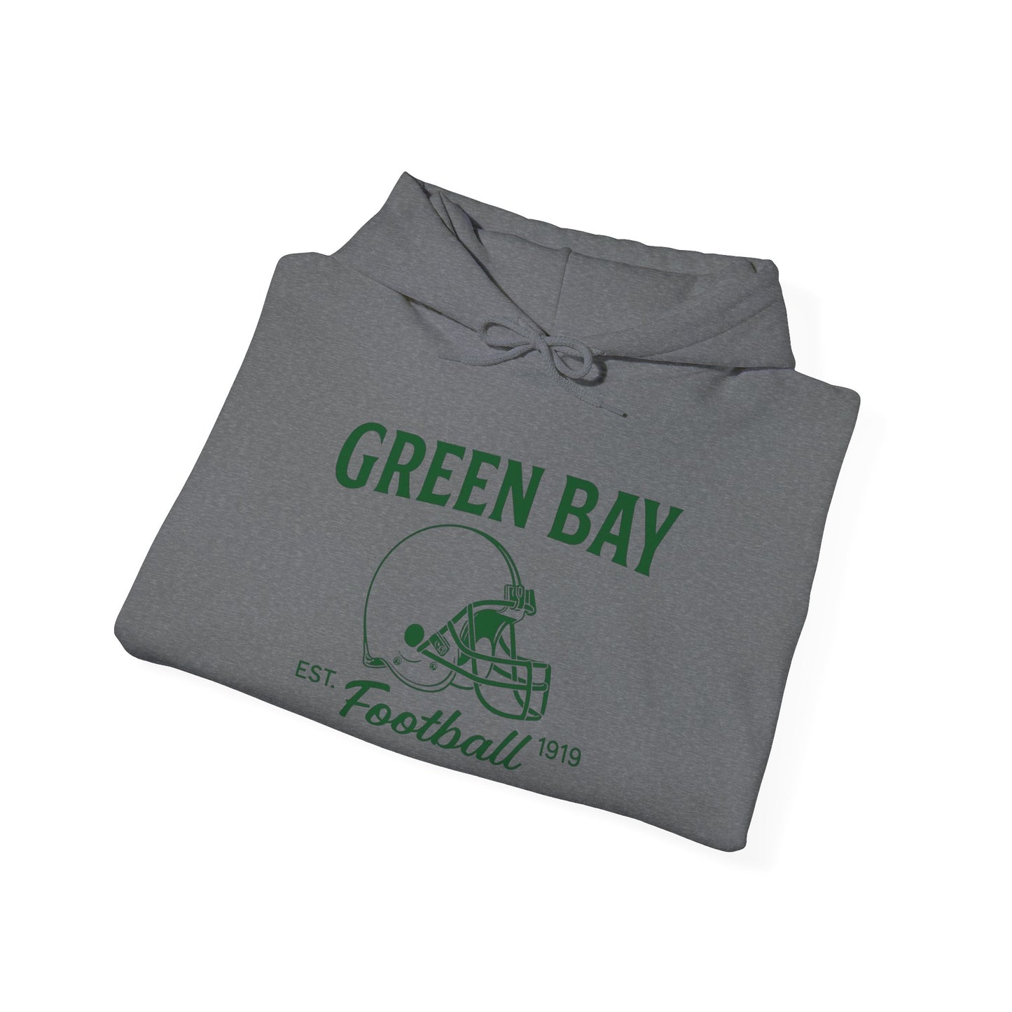 Green Bay Football Graphic Hoodie Unisex Heavy Blend™ Hooded Sweatshirt