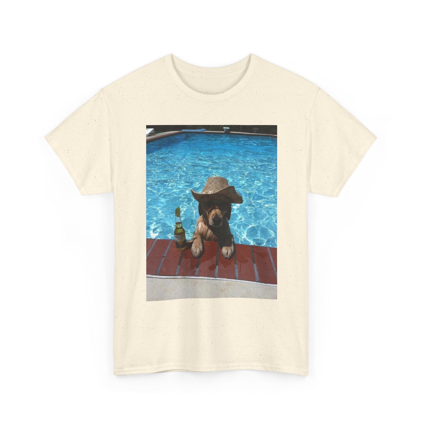 Funny Golden Retriever Dog Lover Graphic T-Shirt Unisex Heavy Cotton Tee NEW