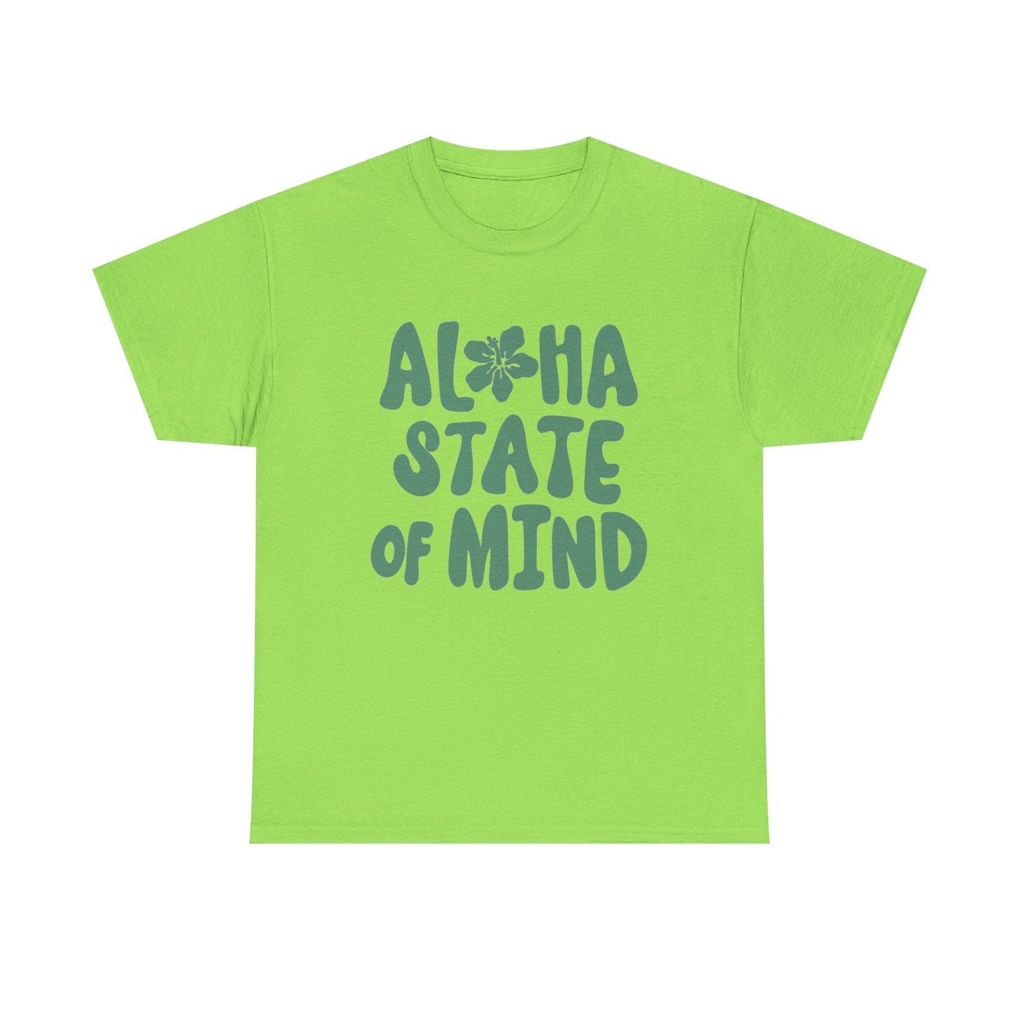 Aloha State Of Mind Hawaii Graphic T Shirt NEW ADULT