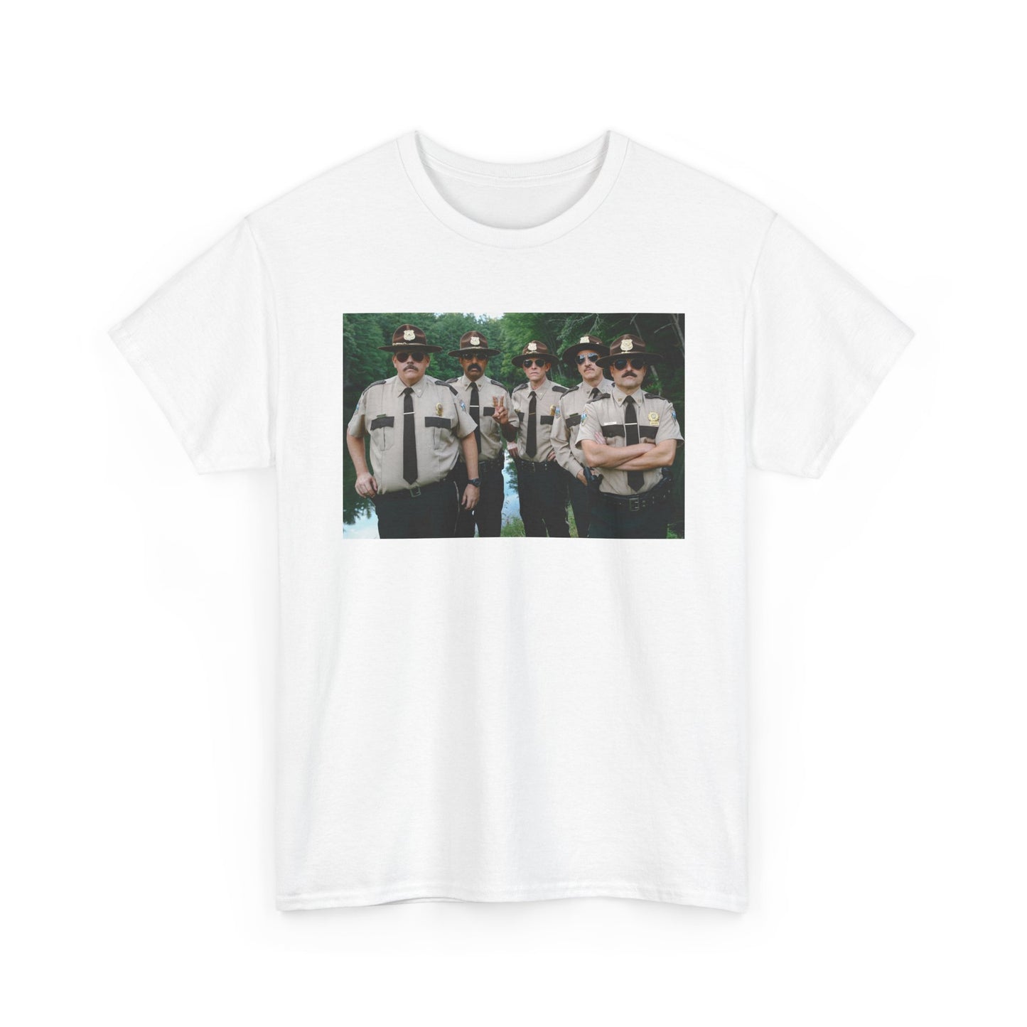 Super Troopers Graphic T Shirt Vintage Movie Poster Retro Unisex Heavy Cotton
