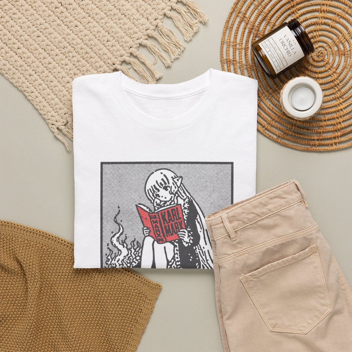 Learning to Resist Book Reader T-Shirt Men's Graphic Tee