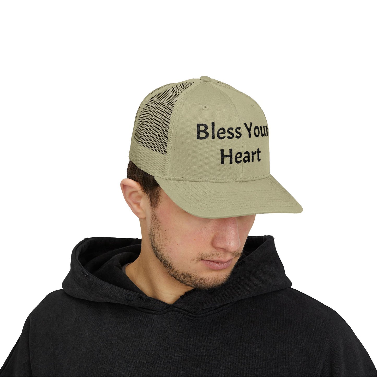 Bless Your Heart Hat Southern Charm Funny Snapback Trucker Cap