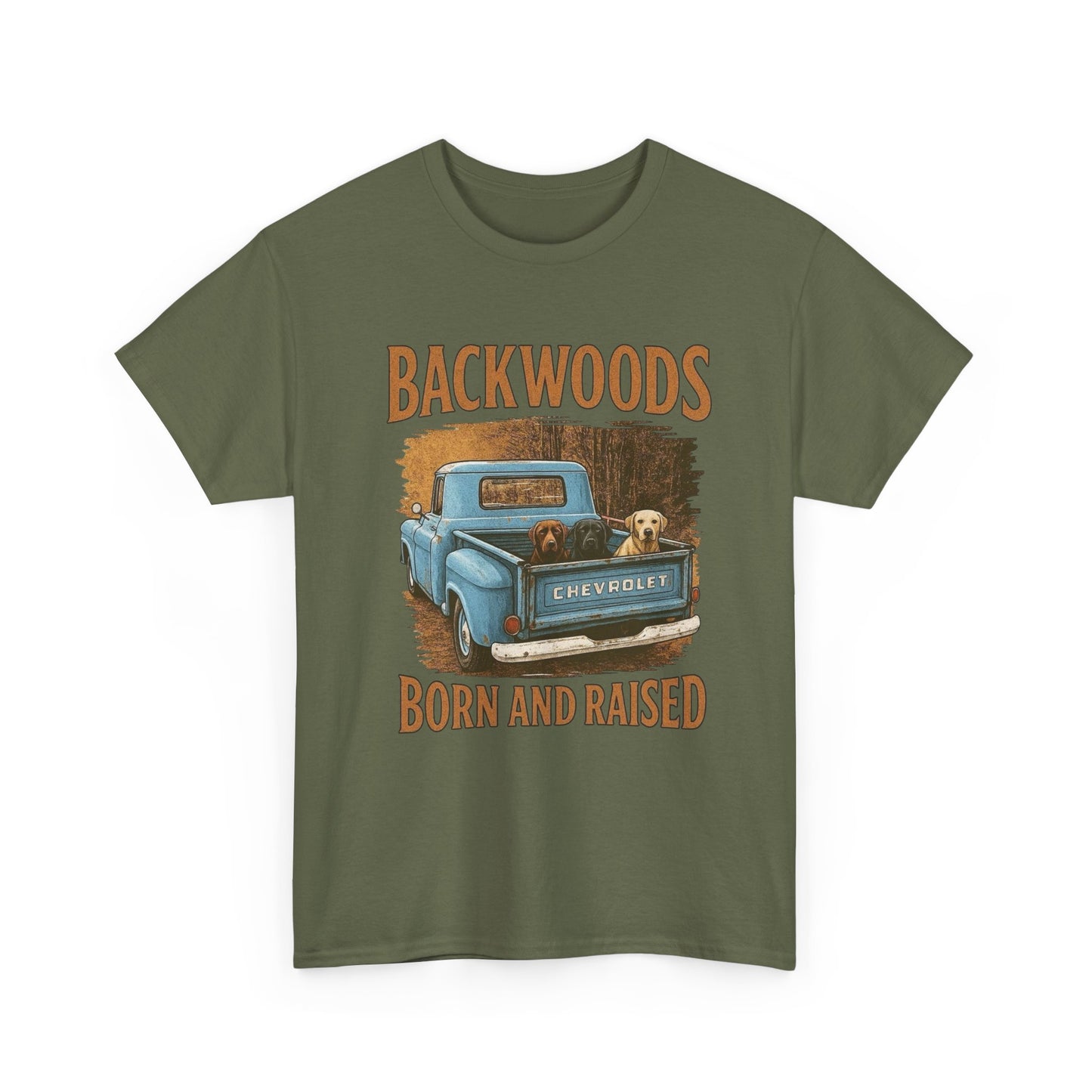 Backwoods Born And Raised Graphic T Shirt NEW ADULT Tee