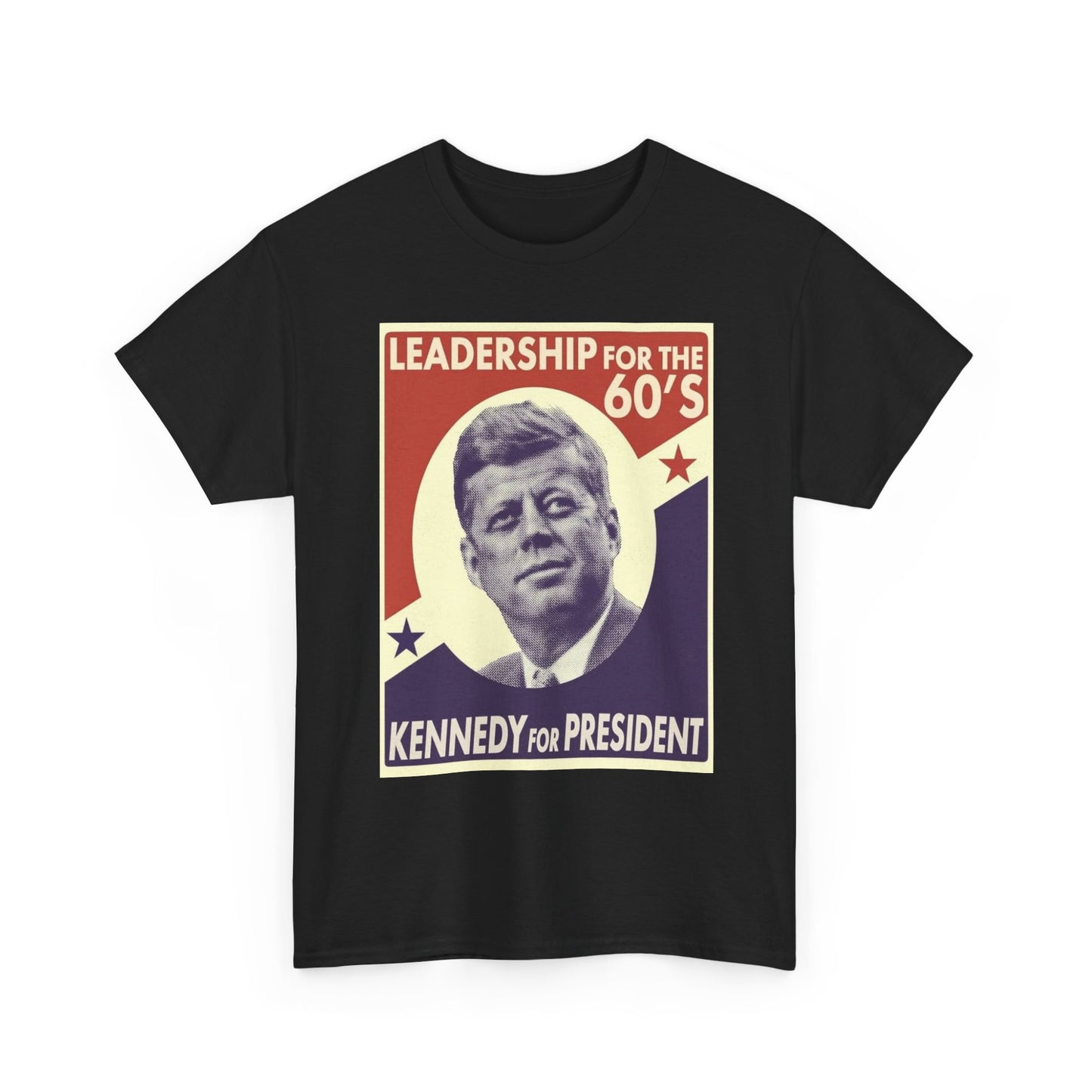 Kennedy For President Vintage T Shirt Unisex Heavy Cotton Tee Gift
