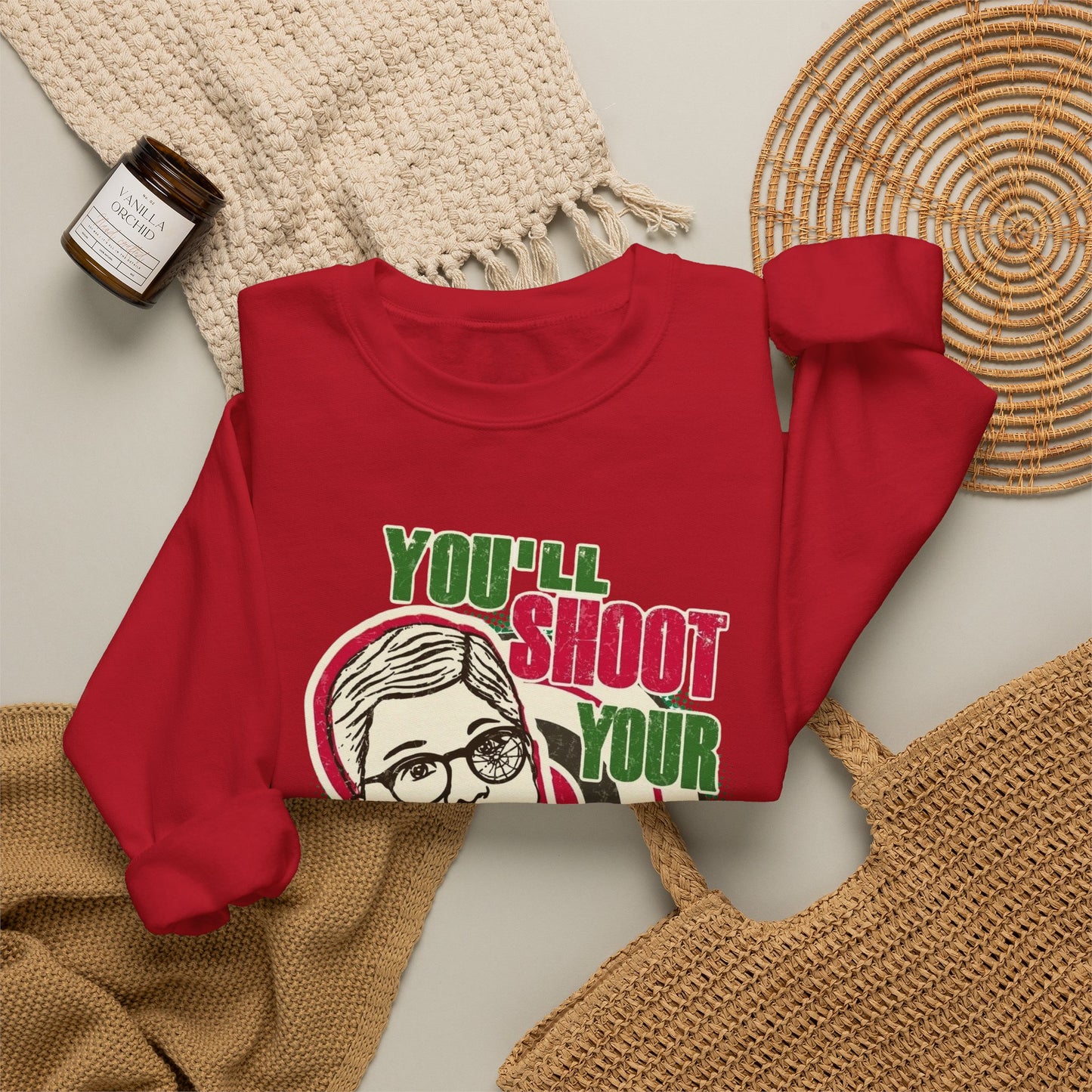 A Christmas Story Vintage Holidays Sweater NEW Unisex Heavy Blend™ Sweatshirt