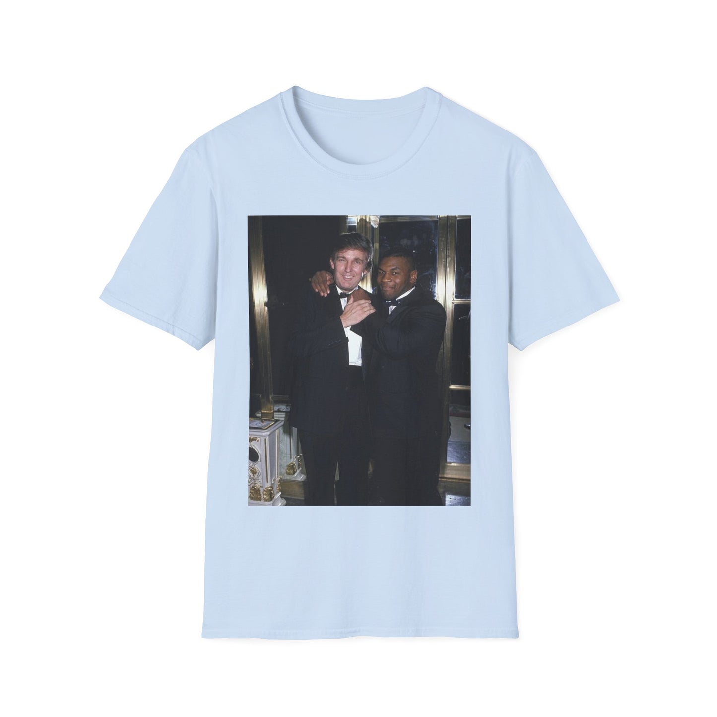 Mike Tyson trump tshirt 90s vintage party graphic gift style T-Shirt florida