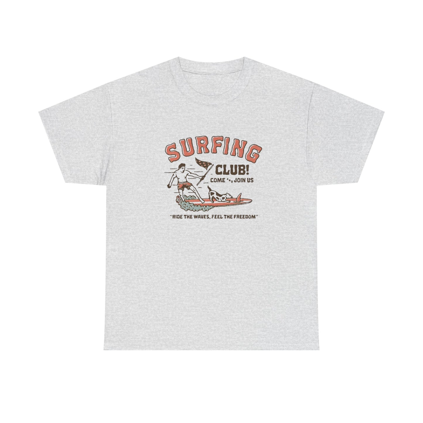 Surfing Club Graphic T Shirt ADULT NEW