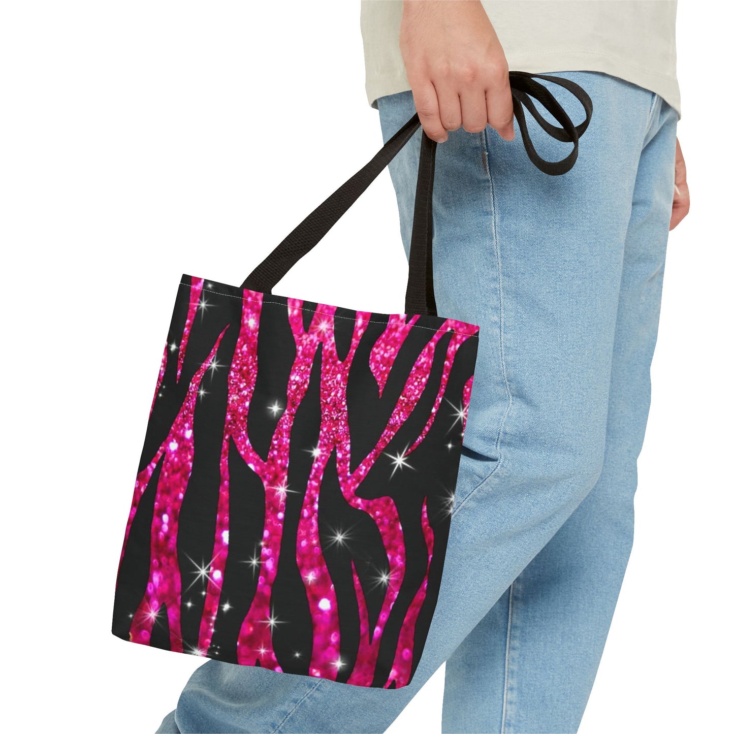 Glitter Stripes BRAND NEW Modern Purse - Pocketbook - Travel Tote Bag (AOP)