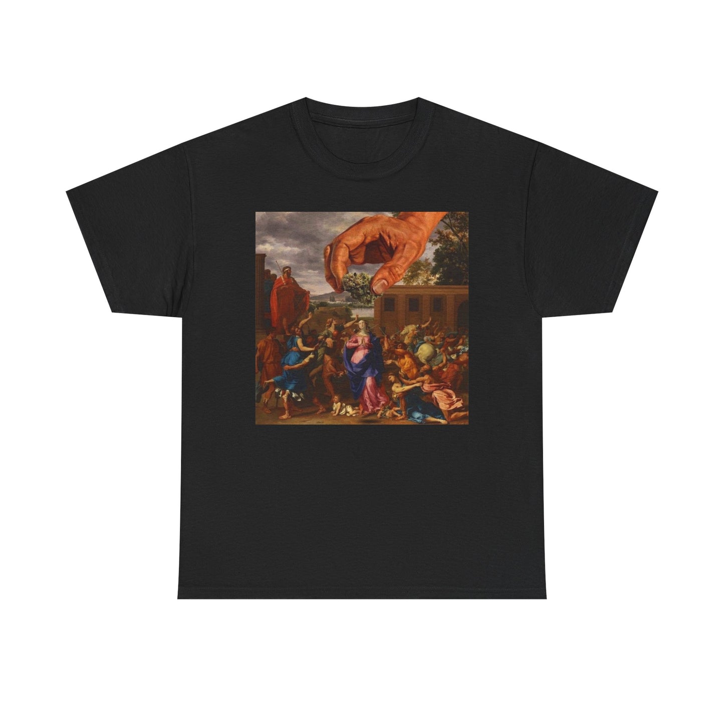 The Weed Gods Painting Graphic T-Shirt Womens Comfy Cotton Tee NEW