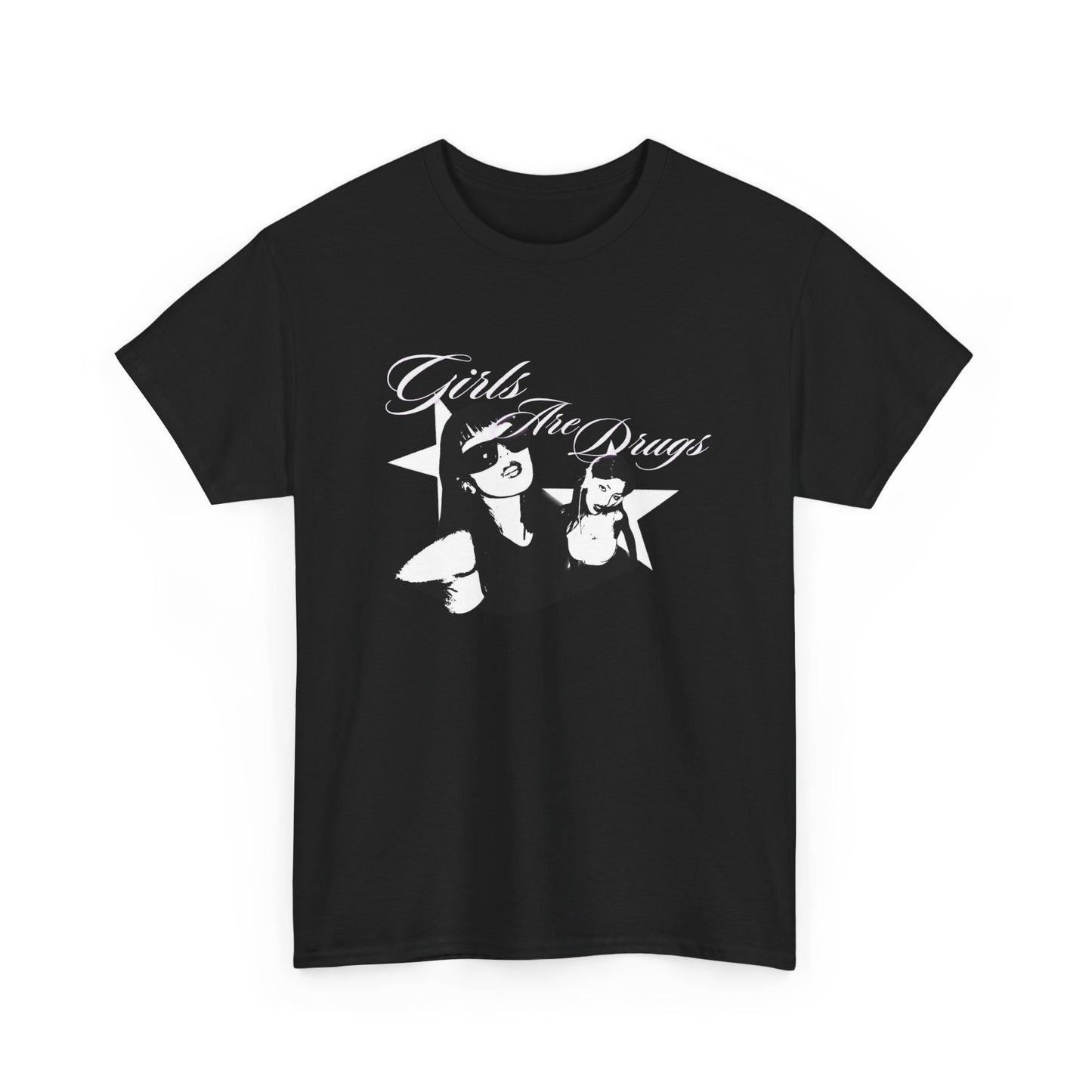 Girls Are Drugs Vintage Graphic T Shirt Heavy Cotton Tee NEW ADULT UNISEX
