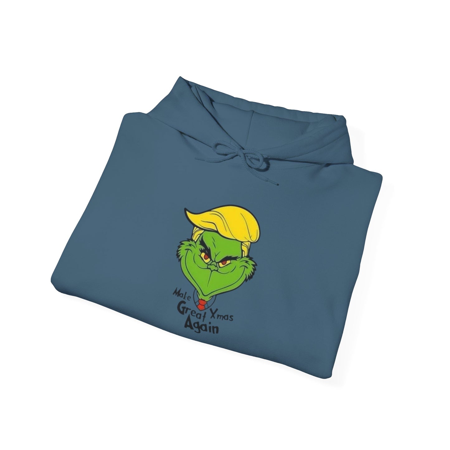 Make Christmas Great Again Funny Graphic Hoodie Heavy Blend™ Hooded Sweatshirt