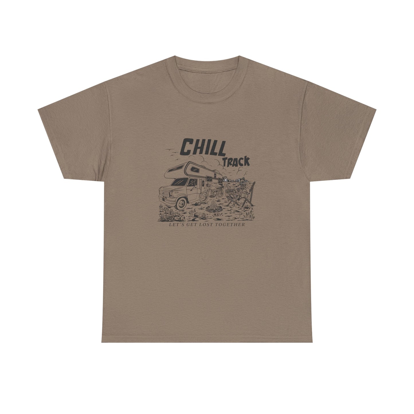 Lets Get Lost Together Chill Graphic T Shirt Unisex Heavy Cotton Tee