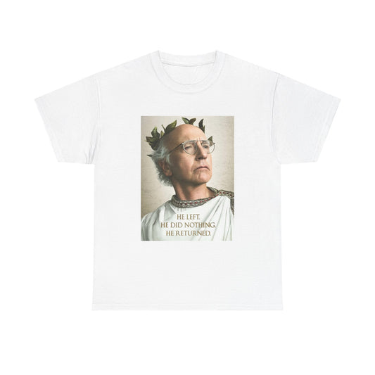 Larry David T shirt Curb Your Enthusiasm Comedy Unisex Heavy Cotton Tee Seinfeld