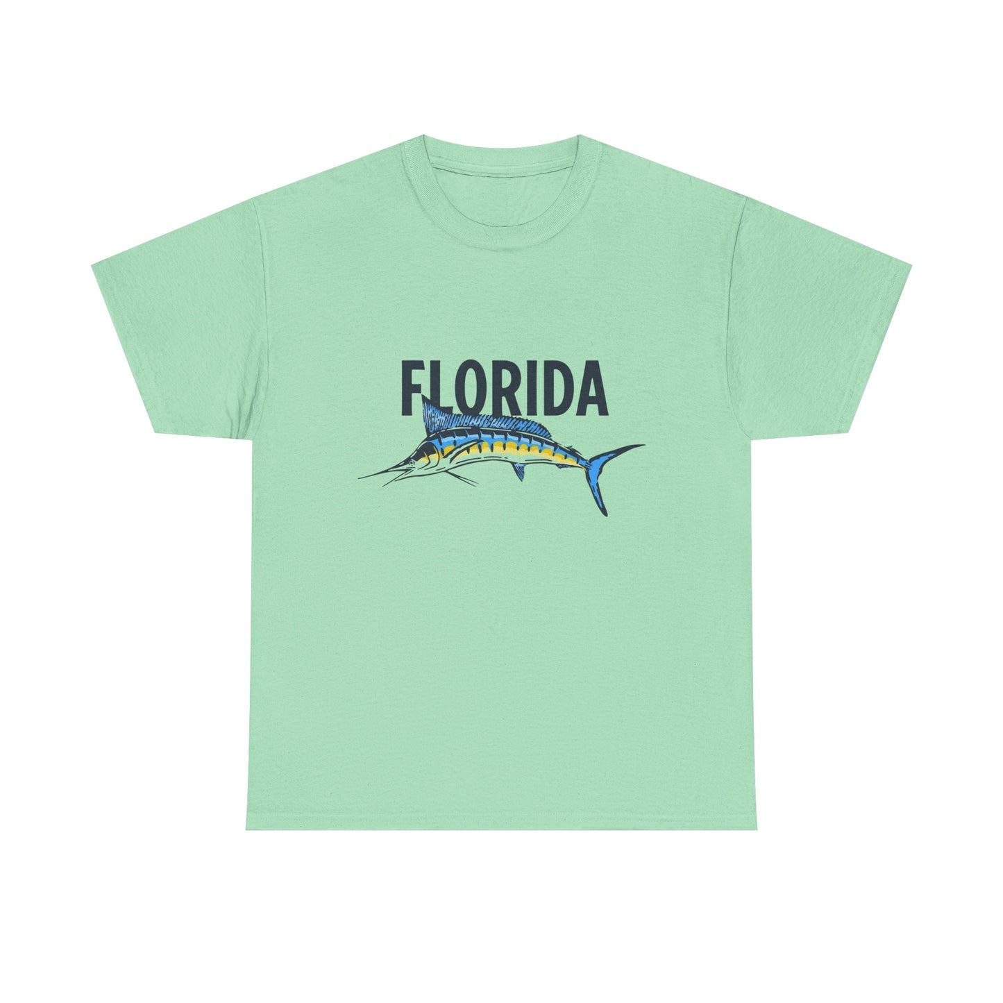 Florida Marlin Fishing Graphic T Shirt NEW ADULT