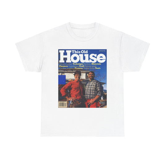 This Old House Graphic T Shirt Vintage New England Unisex Heavy Cotton Tee