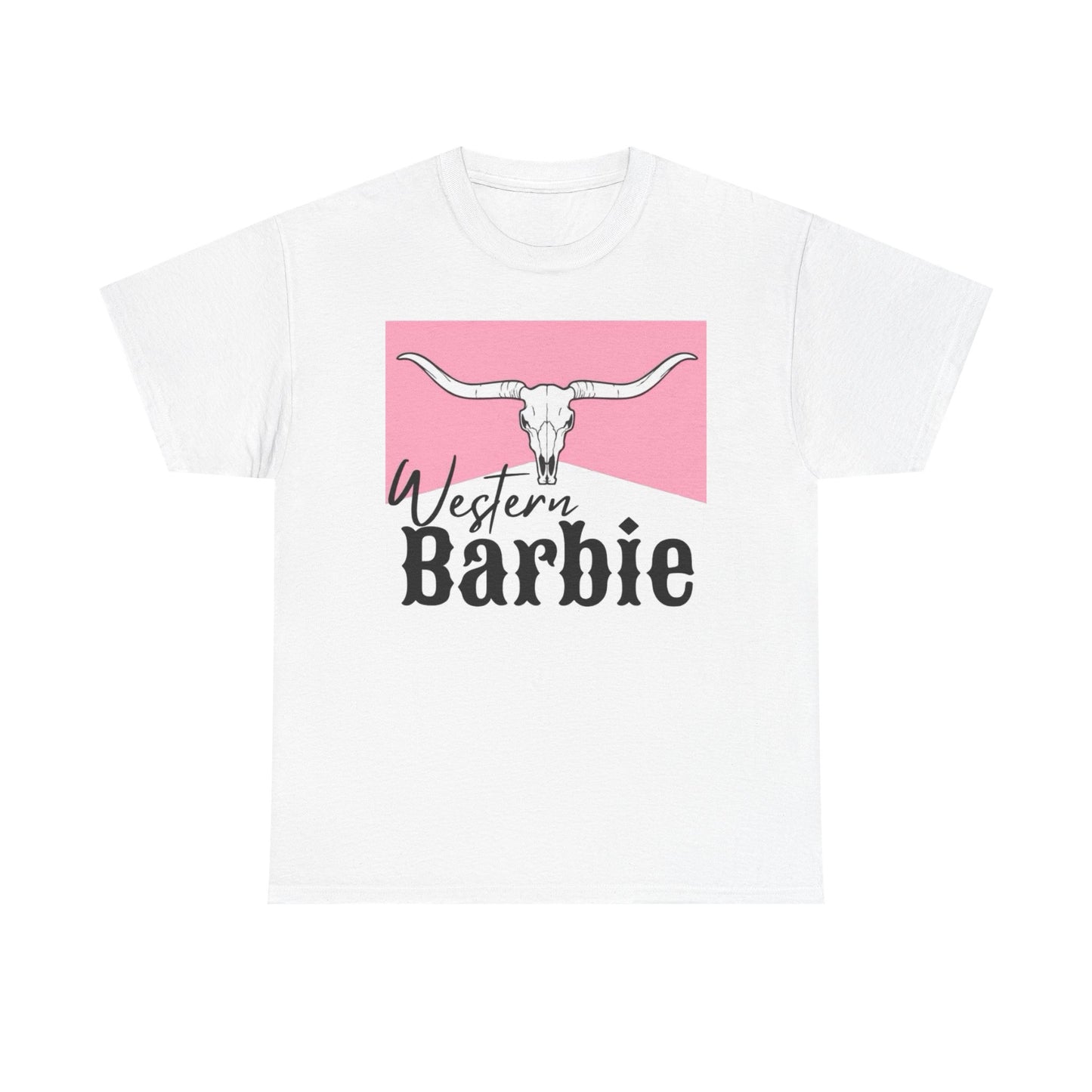 Western Barbie Graphic T Shirt Womens Brand New Cotton Tee
