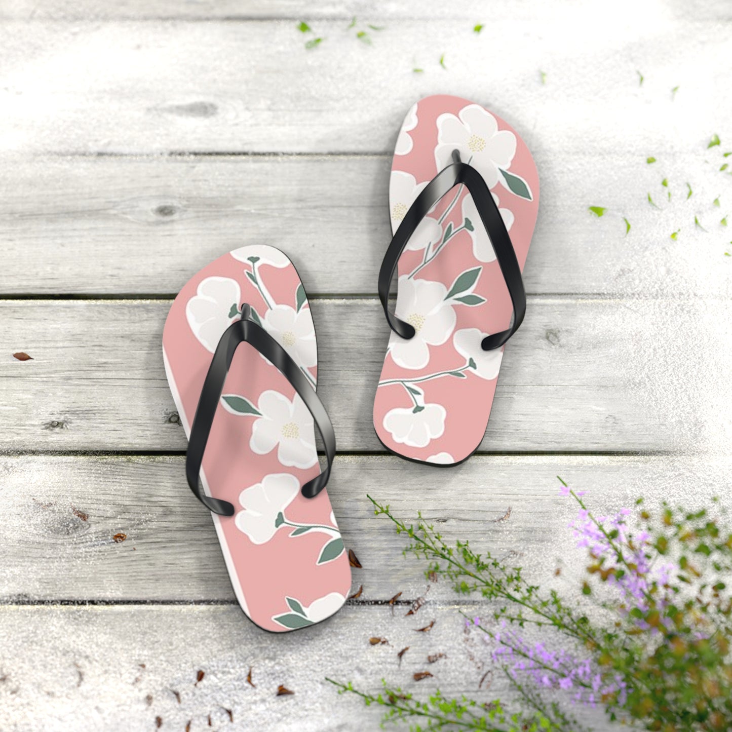 Waves And Sun Sandals White Lotus Summer Flip Flops Slides BRAND NEW