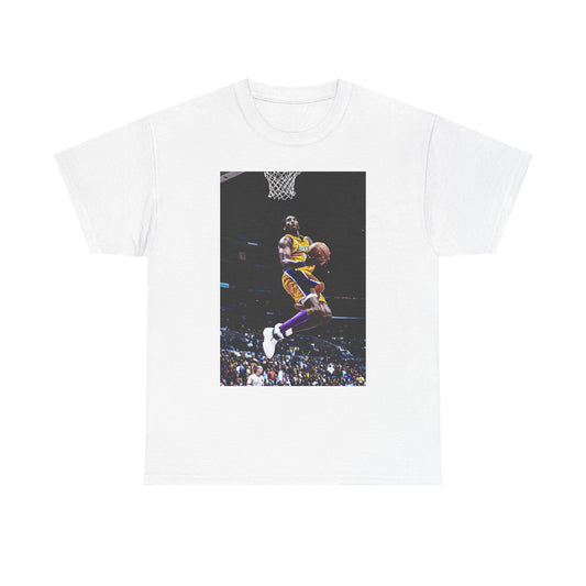 Kobe BasketBall Tshirt Vintage Lakers Retro Dunk Unisex Heavy Los Angles Cali