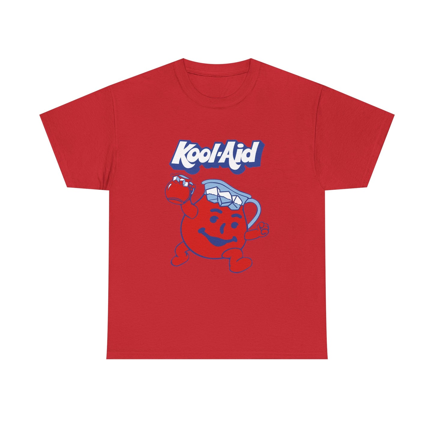 Kool Aid Shirt Funny Poster Retro 90s Nostalgic Logo Vintage Unisex Heavy Cotton