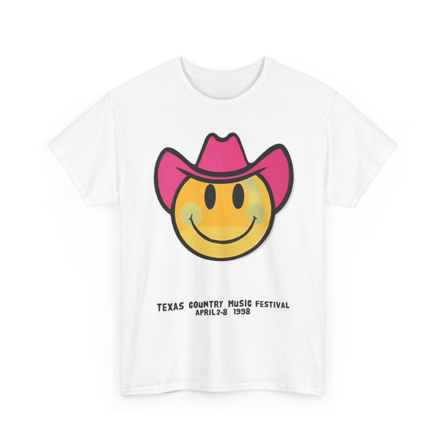 Texas Country Music Festival Tshirt Vintage Retro Unisex Heavy Cotton Tee