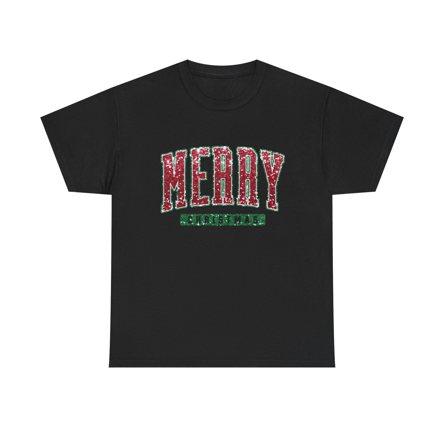 Merry Christmas Festive Holidays Graphic T Shirt NEW Unisex Heavy Cotton Tee