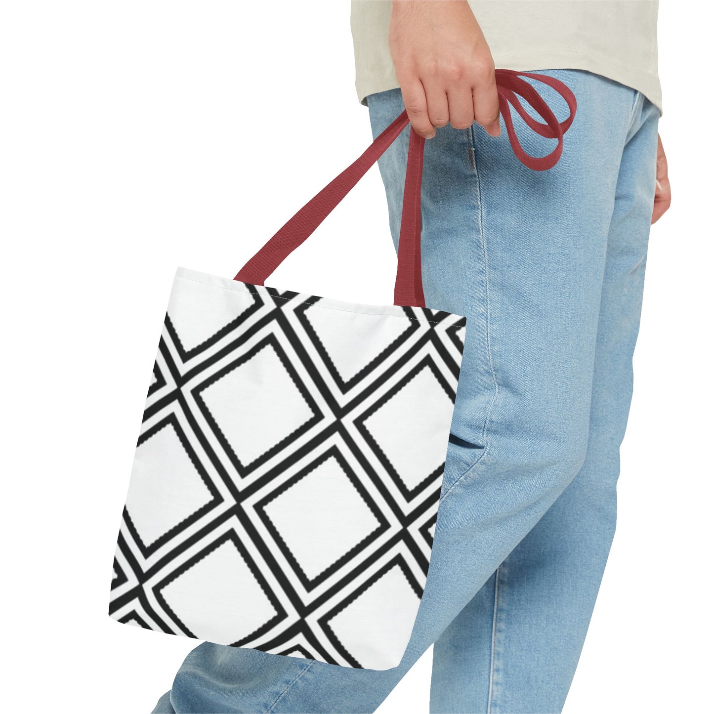 Checkered BRAND NEW Modern Purse - Pocketbook - Travel Tote Bag (AOP)