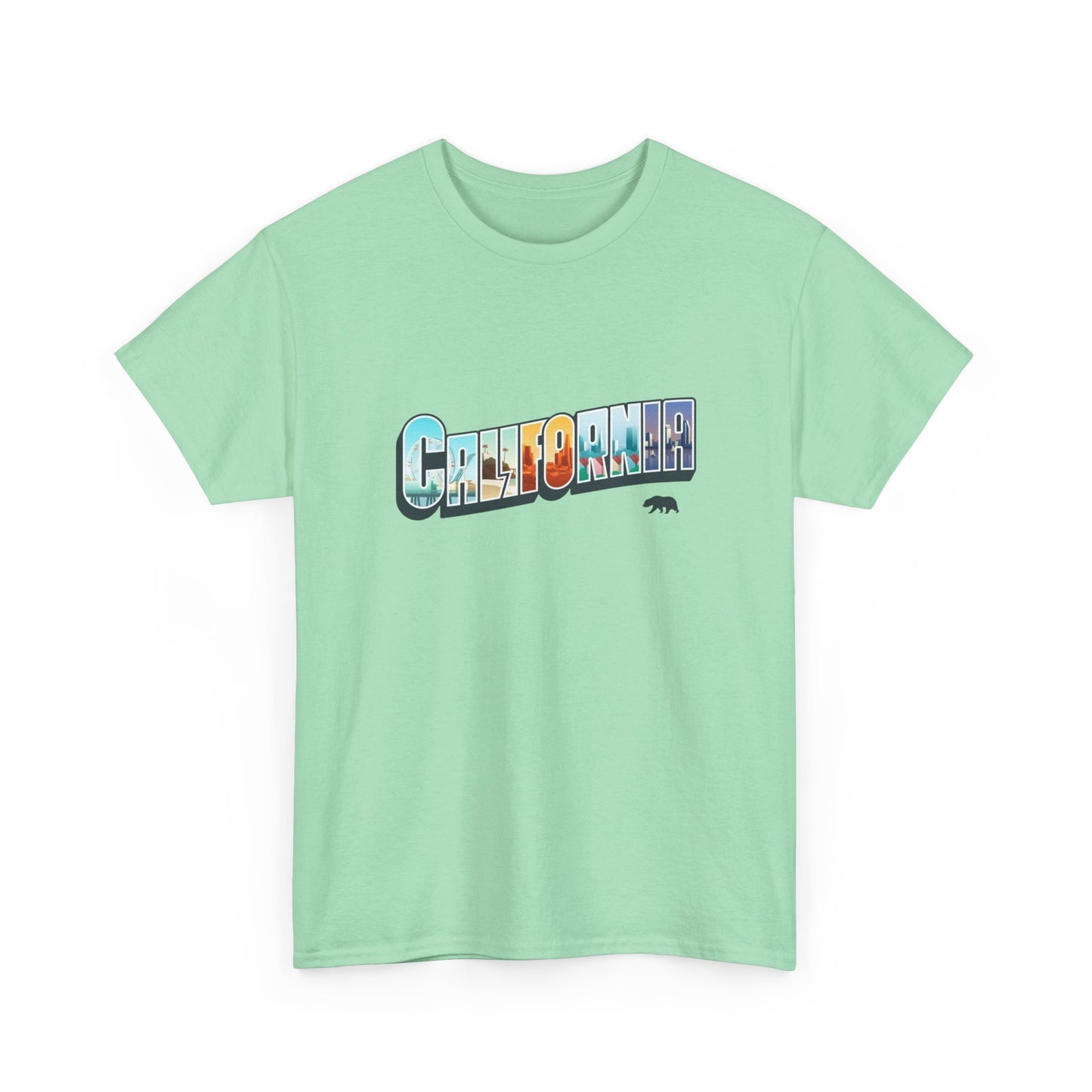 California USA Graphic T Shirt NEW Adult Tee
