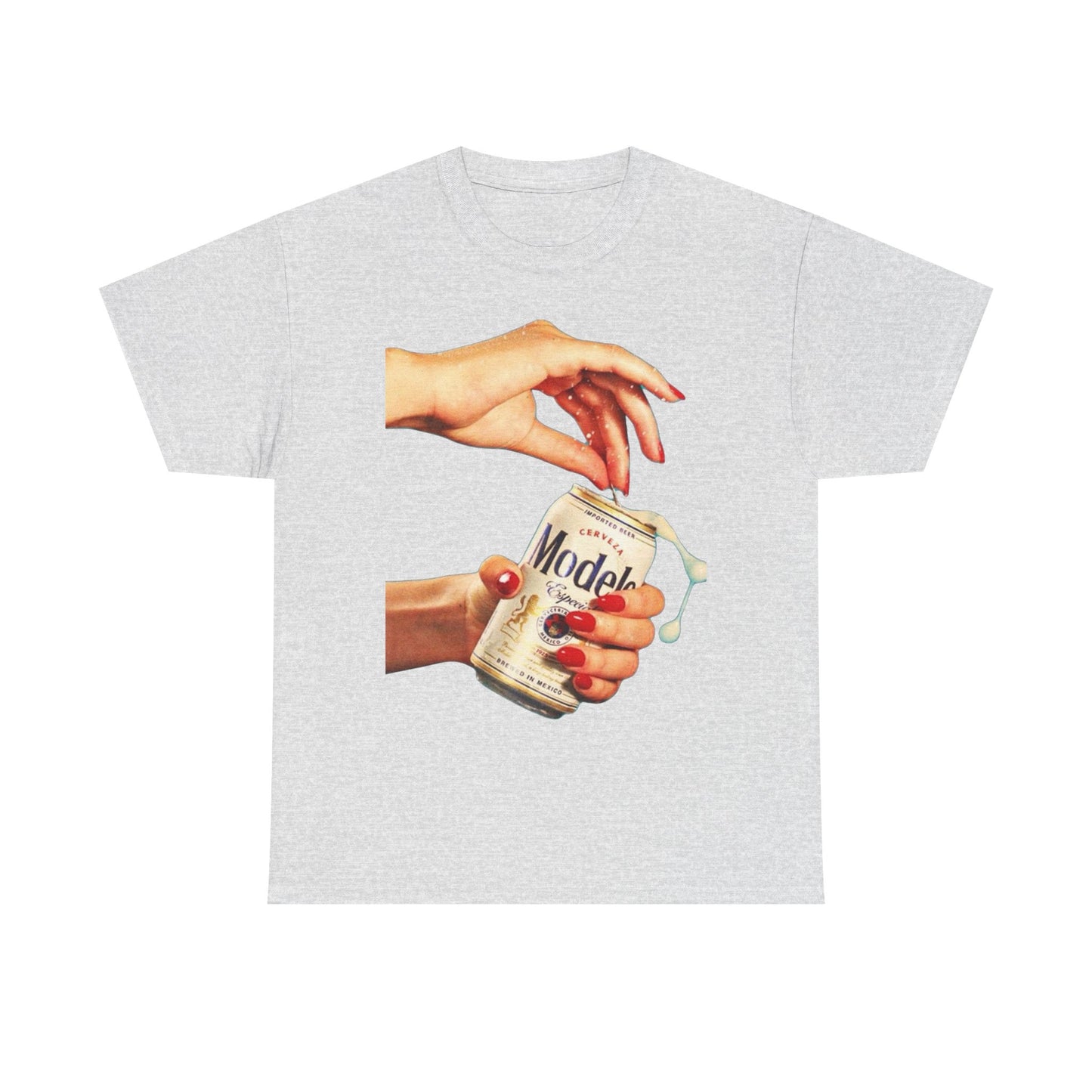 Modelo Beer Vintage Poster T Shirt Unisex Heavy Cotton Tee Gift