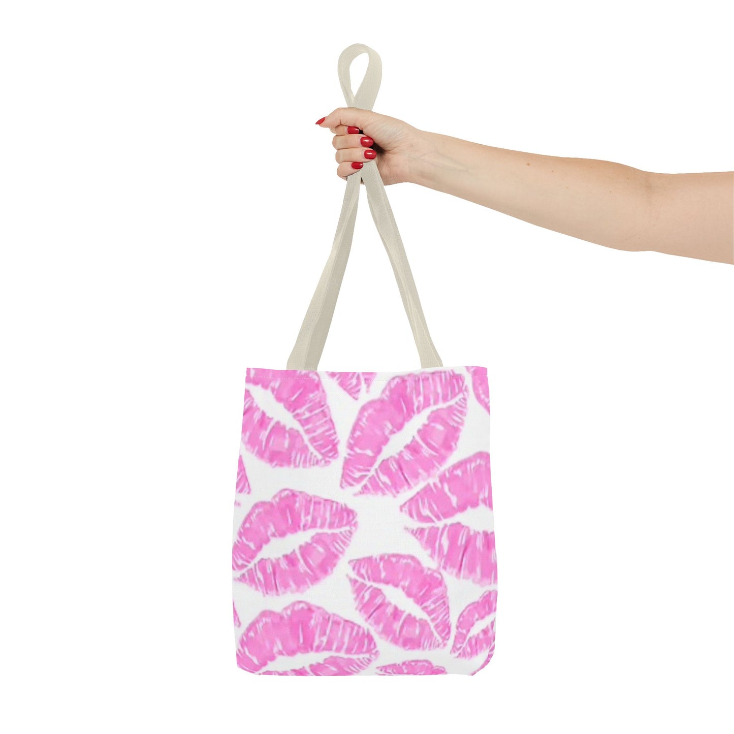 Pink Kisses BRAND NEW Lipstick Tote Bag (AOP)