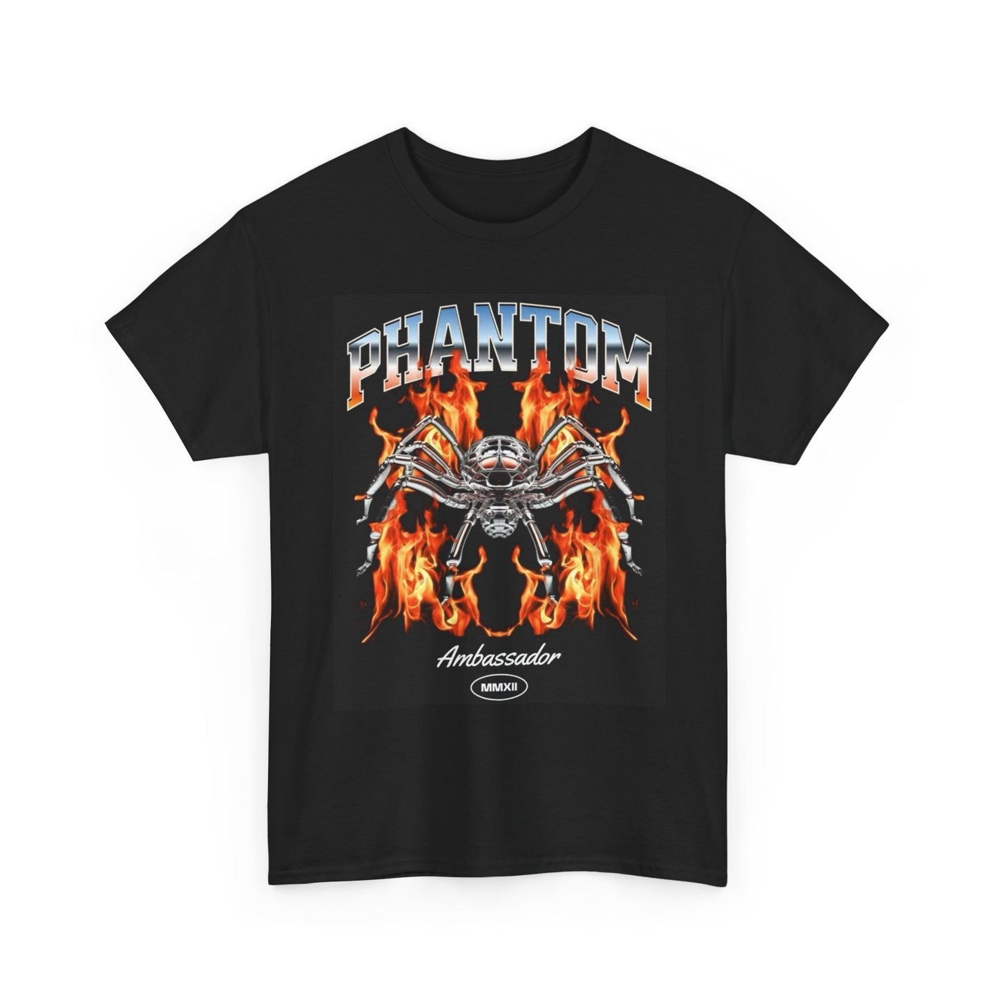 Phantom Fire Graphic T Shirt Apparel Heavy Cotton Tee Small-5xl NEW