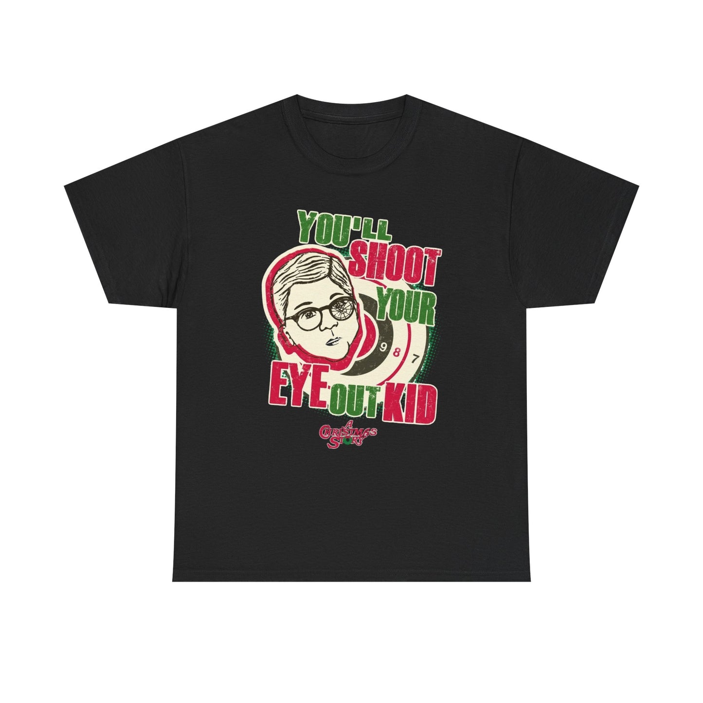 A Christmas Story Funny Retro Graphic T Shirt NEW Unisex Heavy Cotton Tee