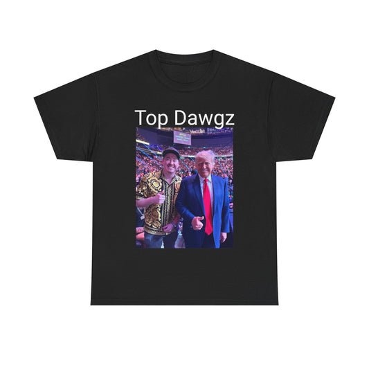 Shane Gillis T-shirt Rogan Trump ZYN UFC funny tucker top dawgz Heavy Cotton Tee