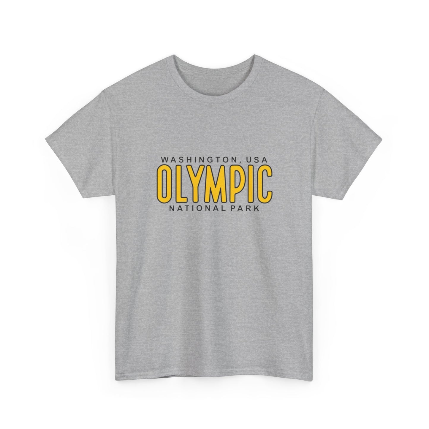 Olympic Washington Graphic T Shirt Heavy Cotton Tee