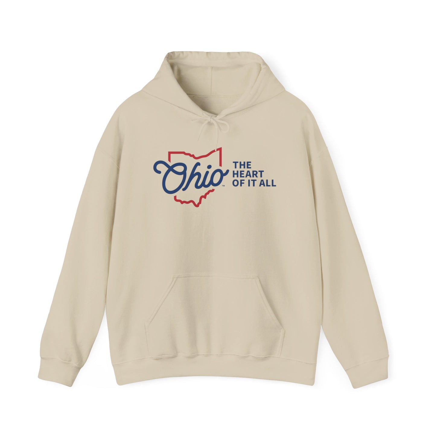 Ohio State Hoodie The Heart Of It All Unisex Heavy Blend™ Hooded Sweatshirt