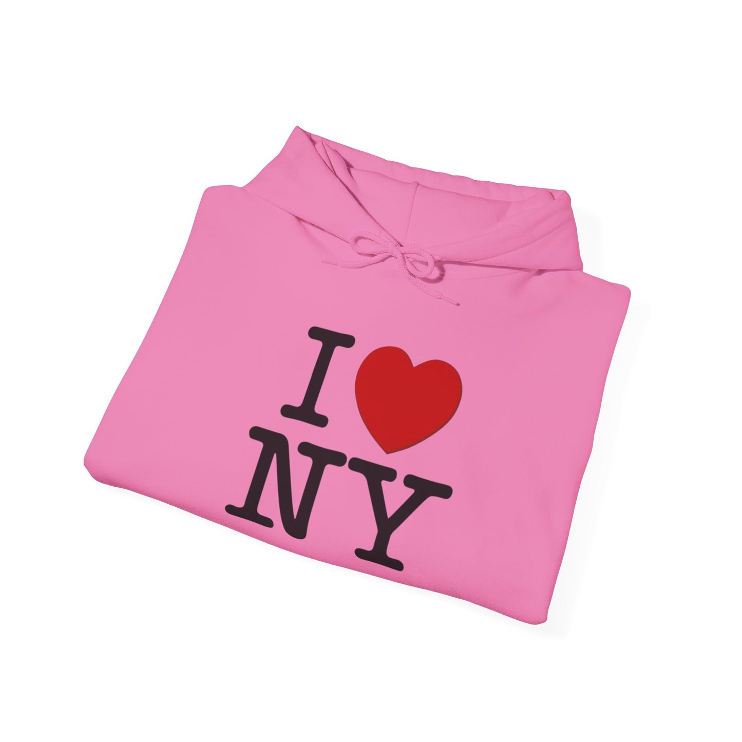 I Love New York Vintage Graphic Hoodie Unisex Heavy Blend™ Hooded Sweatshirt