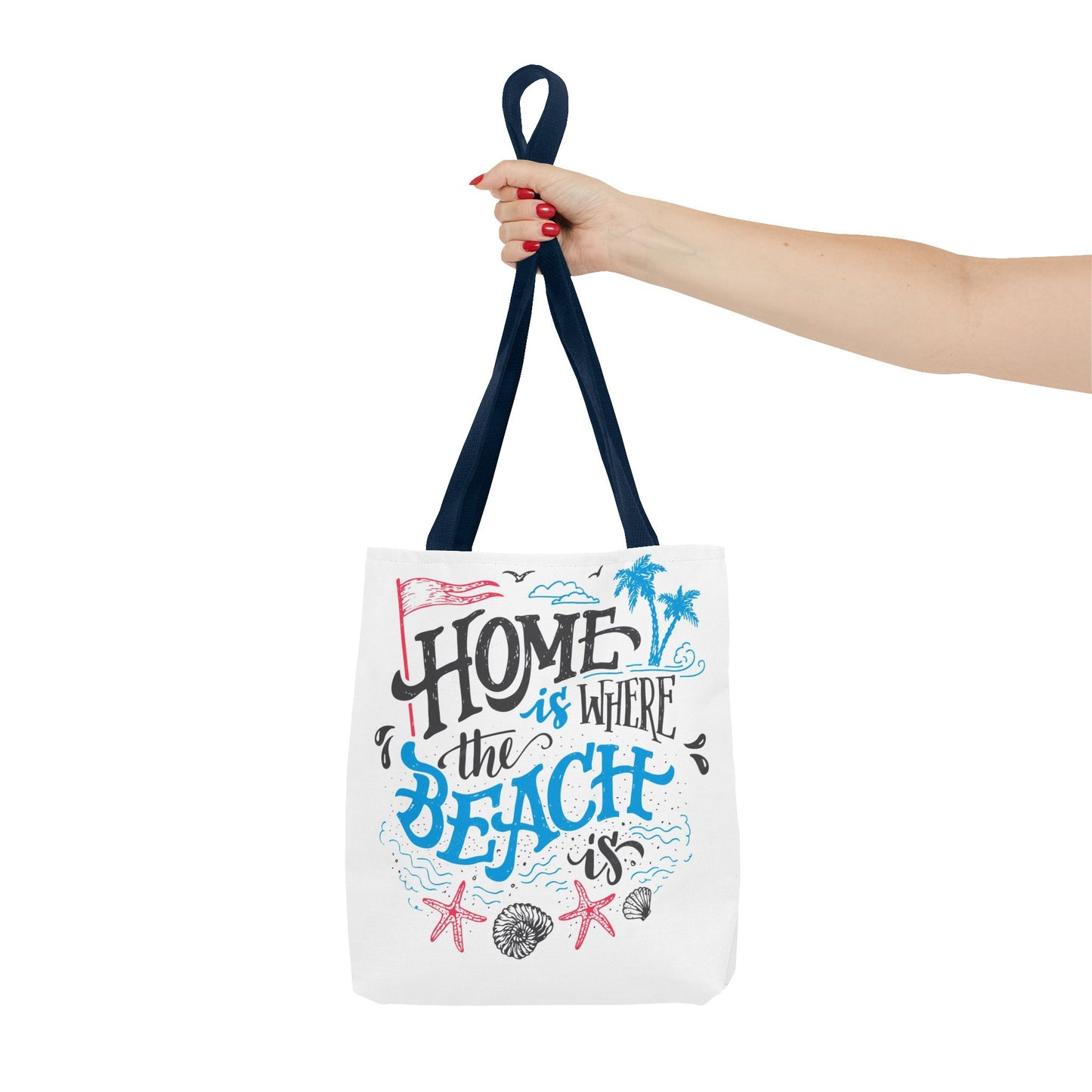 Home Is Where The Beach Is BRAND NEW Modern Purse - Pocketbook - Travel Tote Bag