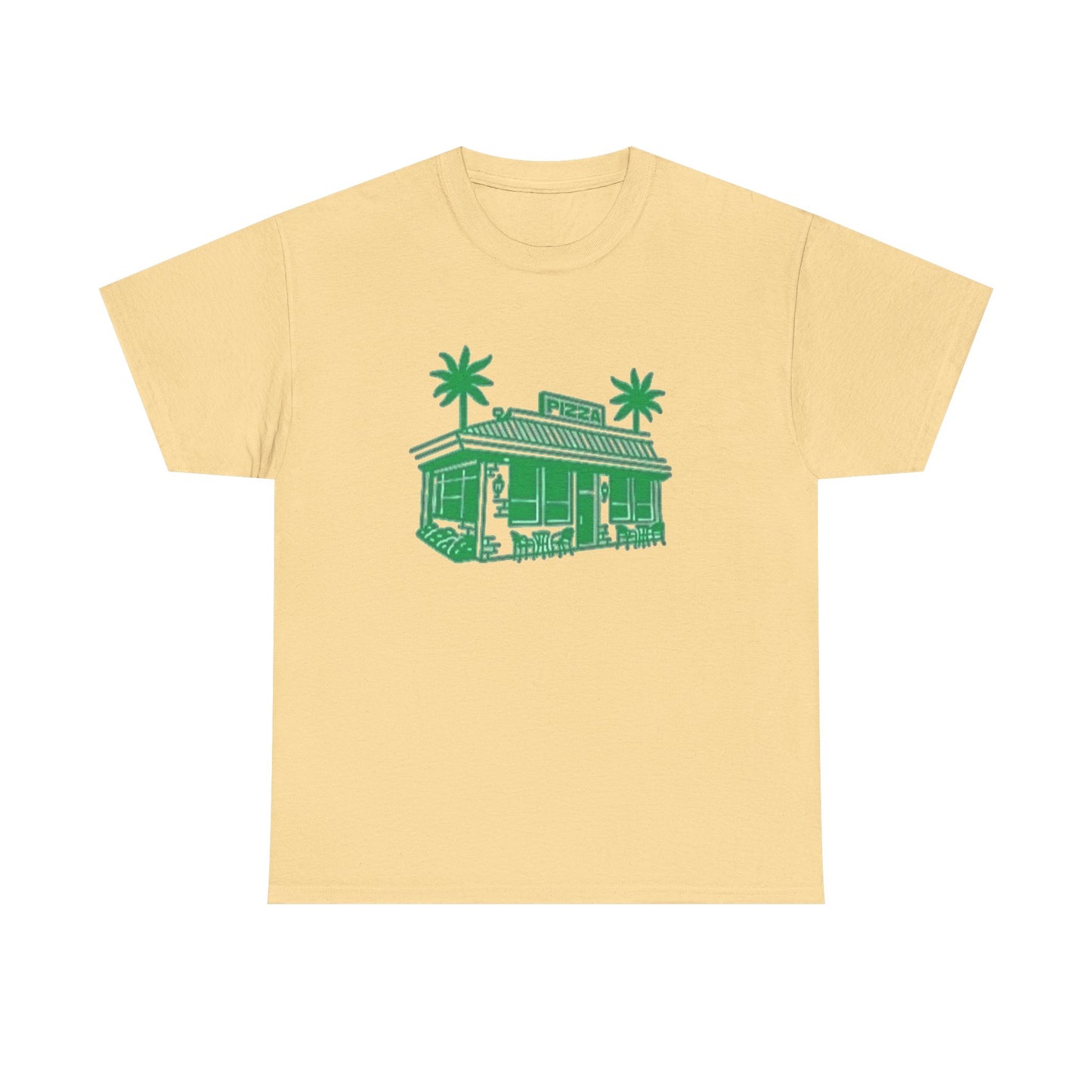 Pizza Shop Retro Graphic T Shirt NEW Vintage Unisex Heavy Cotton Tee