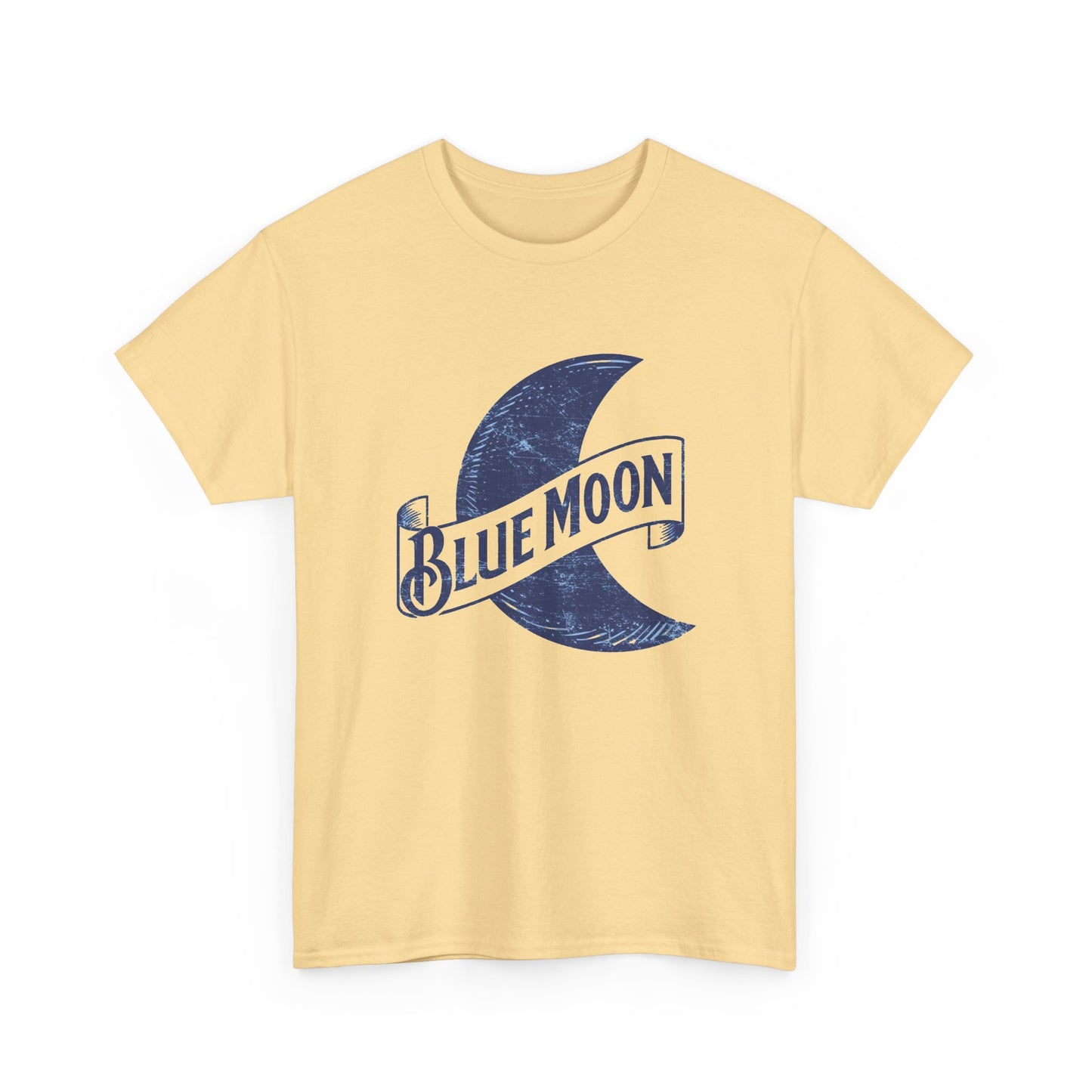 Blue Moon Graphic T Shirt NEW Unisex Heavy Cotton Tee