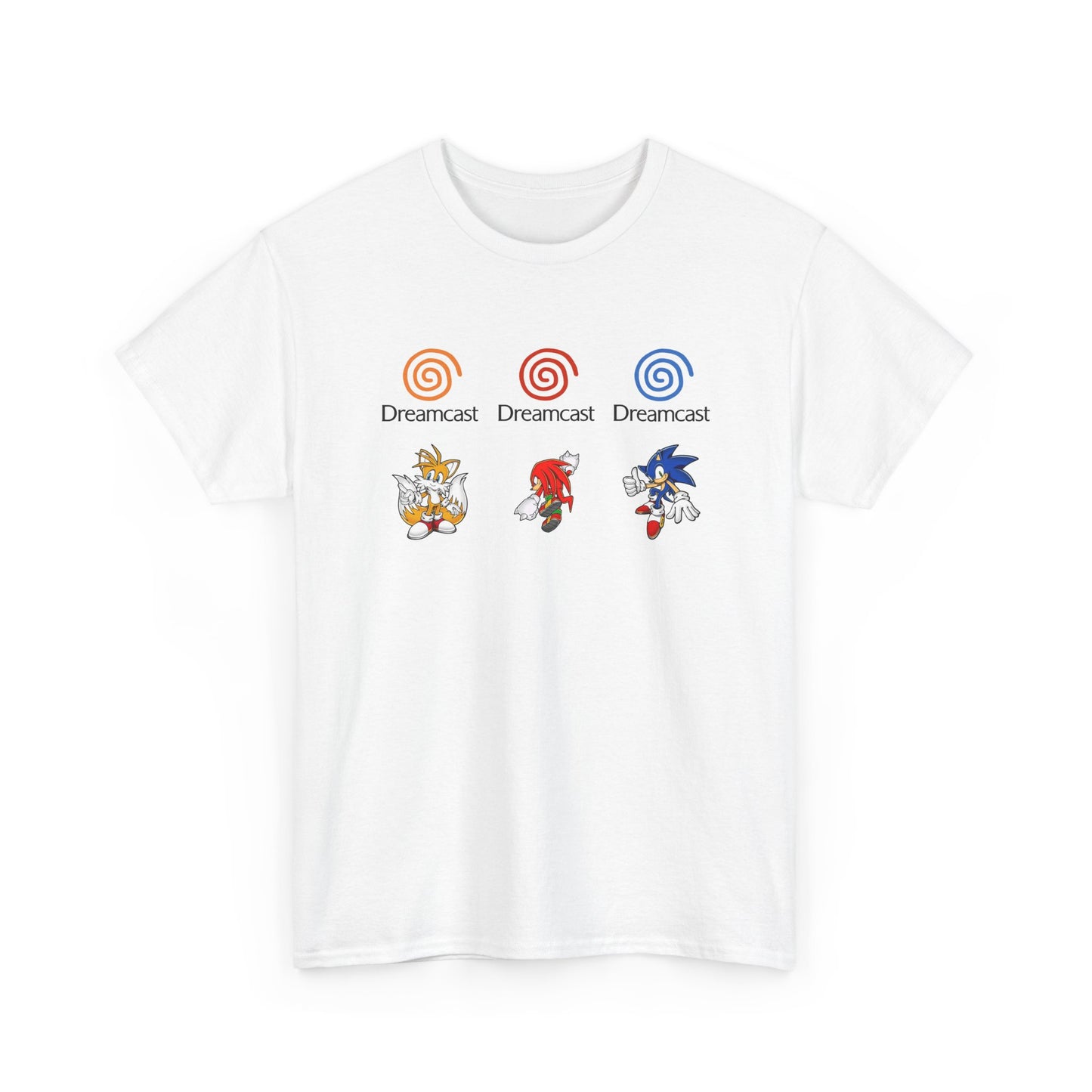 Dreamcast Graphic T Shirt Vintage Video Games Retro Unisex Heavy Cotton Tee