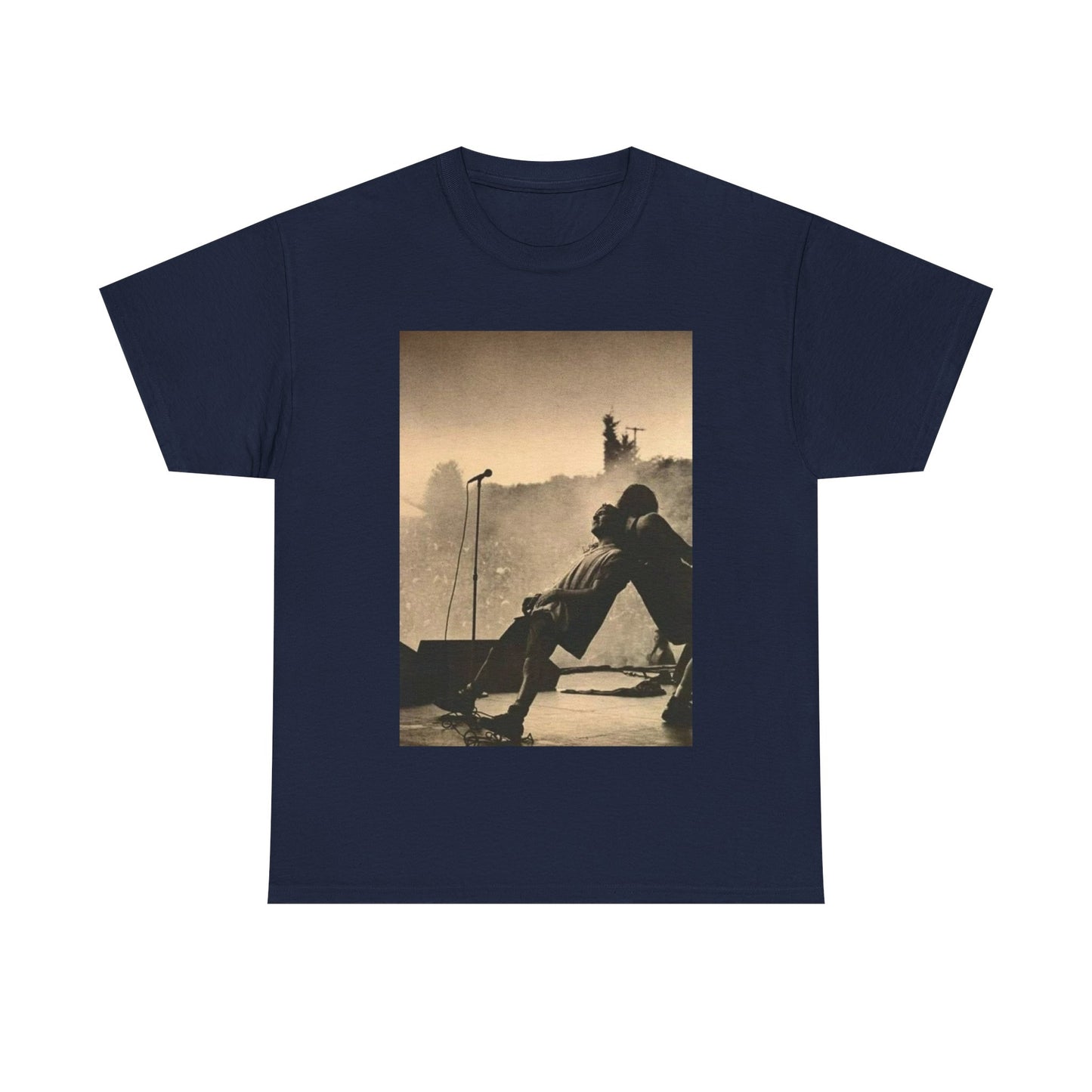 Pearl Jam TShirt vintage grunge stage  photo Unisex Heavy Cotton Tee OFFICIAL