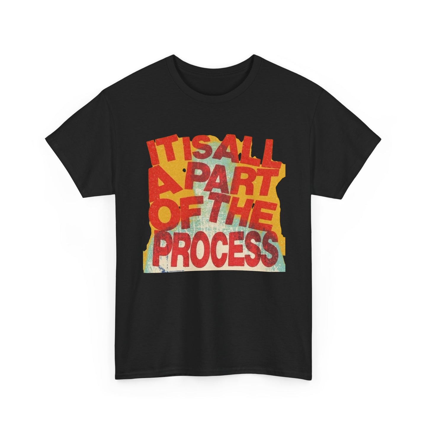 It's All Apart Of The Process Graphic T-Shirt Unisex Heavy Cotton Tee Gift